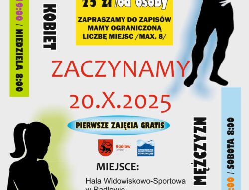 Przyjdź, ćwicz w grupie, motywuj się i osiągaj swoje cele!