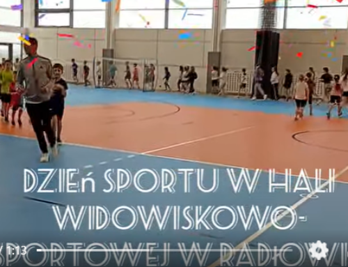 Hala widowiskowo-sportowa w Radłowie tętni życiem!