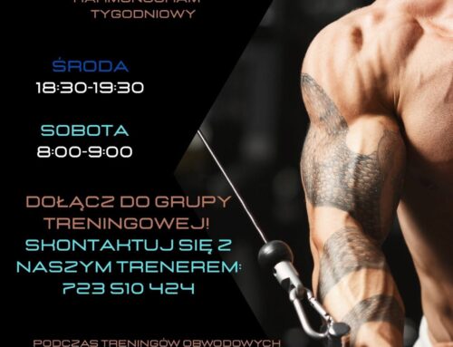 Osoby chętne do uczestnictwa w zajęciach prosimy o kontakt z Trenerem Mateuszem Nowakiem